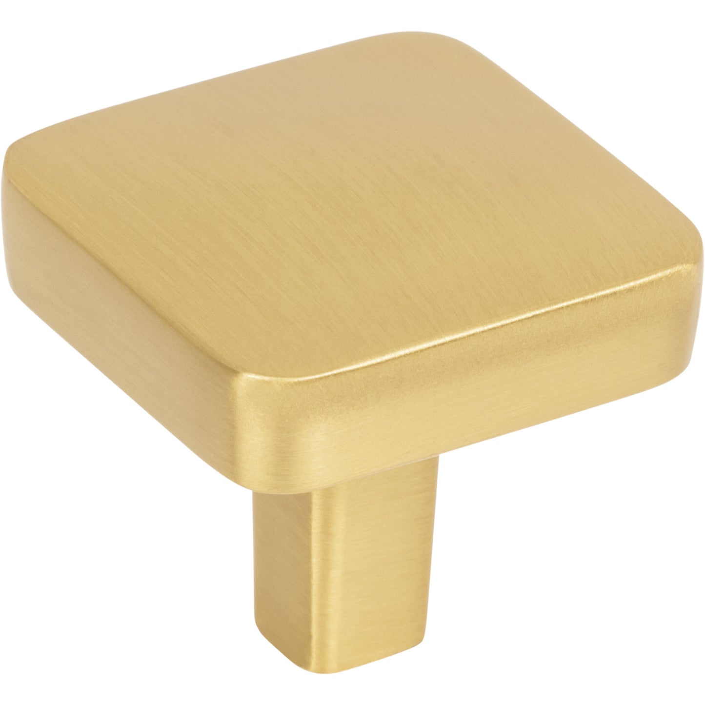 JEFFREY ALEXANDER 905BG Whitlock 1-1/4" Diameter Square Knob - Brushed Gold