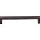 TOP KNOBS M1835 Square Bar 6 5/16" Center to Center Bar Pull - Tuscan Bronze