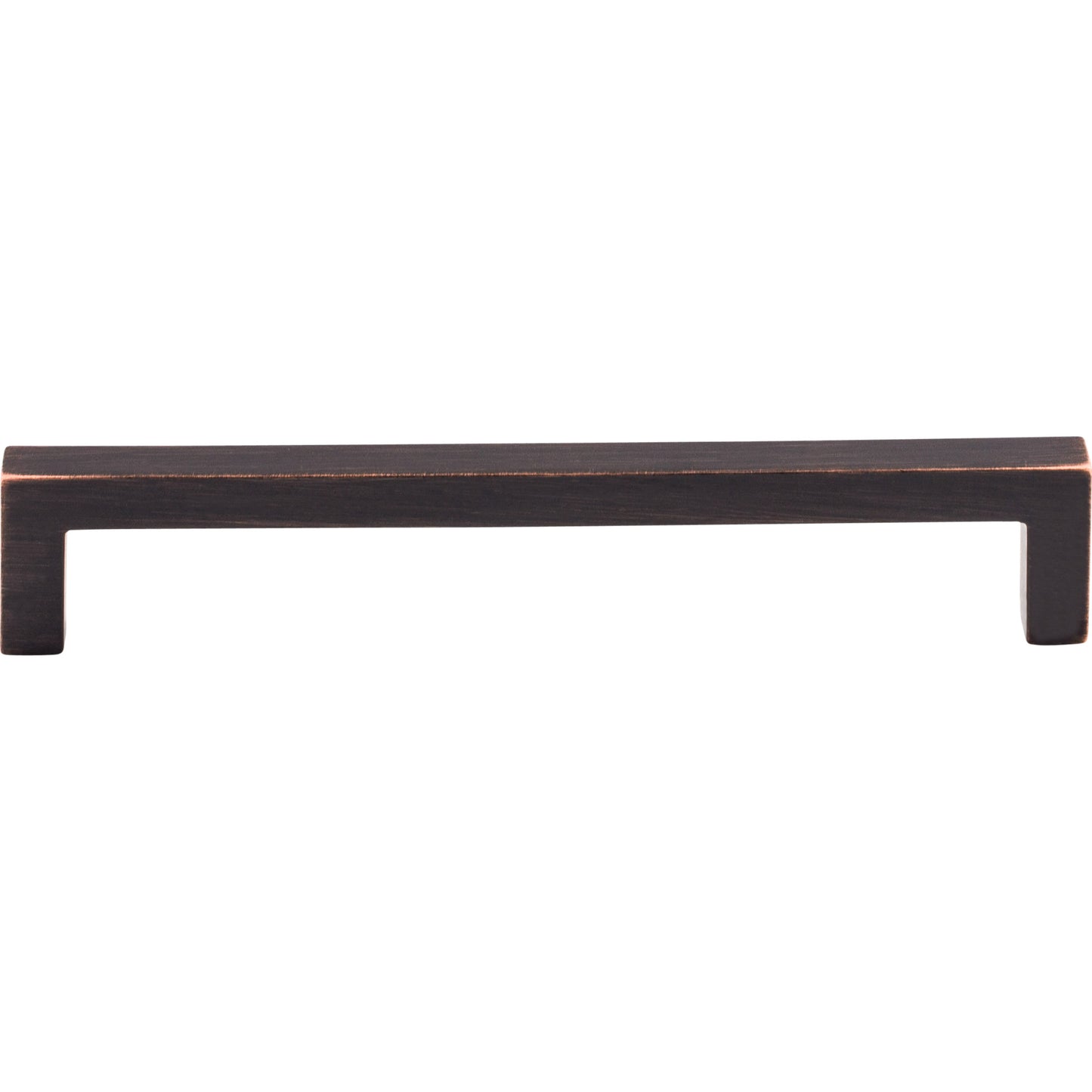 TOP KNOBS M1835 Square Bar 6 5/16" Center to Center Bar Pull - Tuscan Bronze