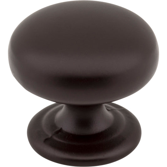 ELEMENTS 2980ORB Florence 1-1/4" Diameter Mushroom Knob - Dark Bronze