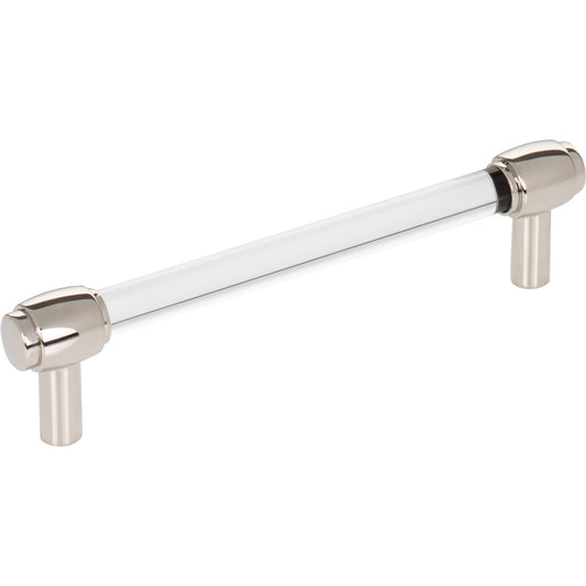 JEFFREY ALEXANDER 775-128NI Carmen 128 mm Center-to-Center Bar Pull - Polished Nickel