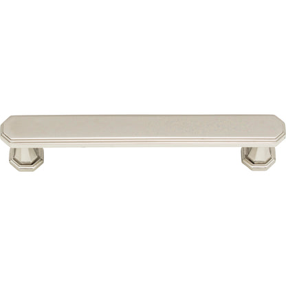 ATLAS 348-PN Dickinson 5 1/16" Center to Center Bar Pull - Polished Nickel