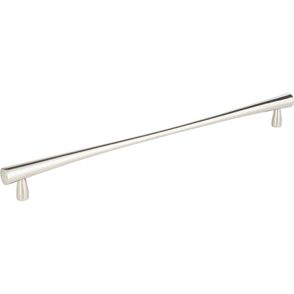 ATLAS A852-PS Fluted 11 5/16" Center to Center Bar Pull - Polished Stainless Steel