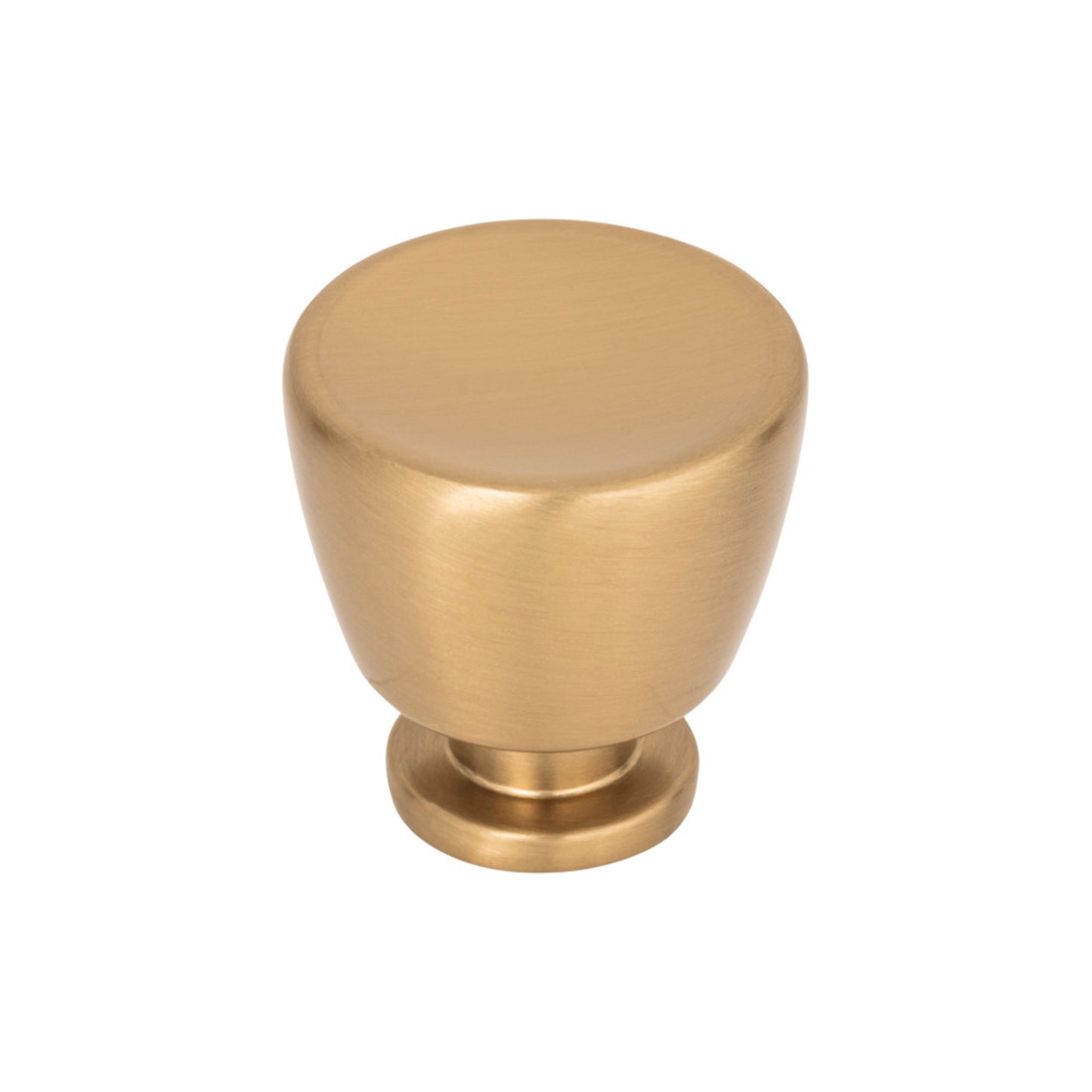 ATLAS 413-WB Tiki Hut 1 1/4" Diameter Round Knob , Warm Brass