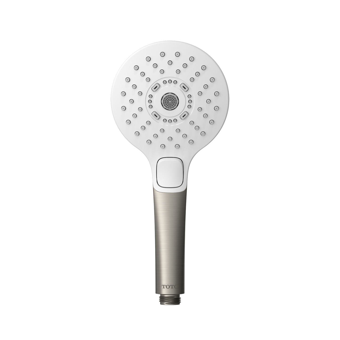 TOTO TBW01011U4#BN G Series 1.75 GPM Multifunction 4 inch Round Handshower with ACTIVE WAVE , Brushed Nickel