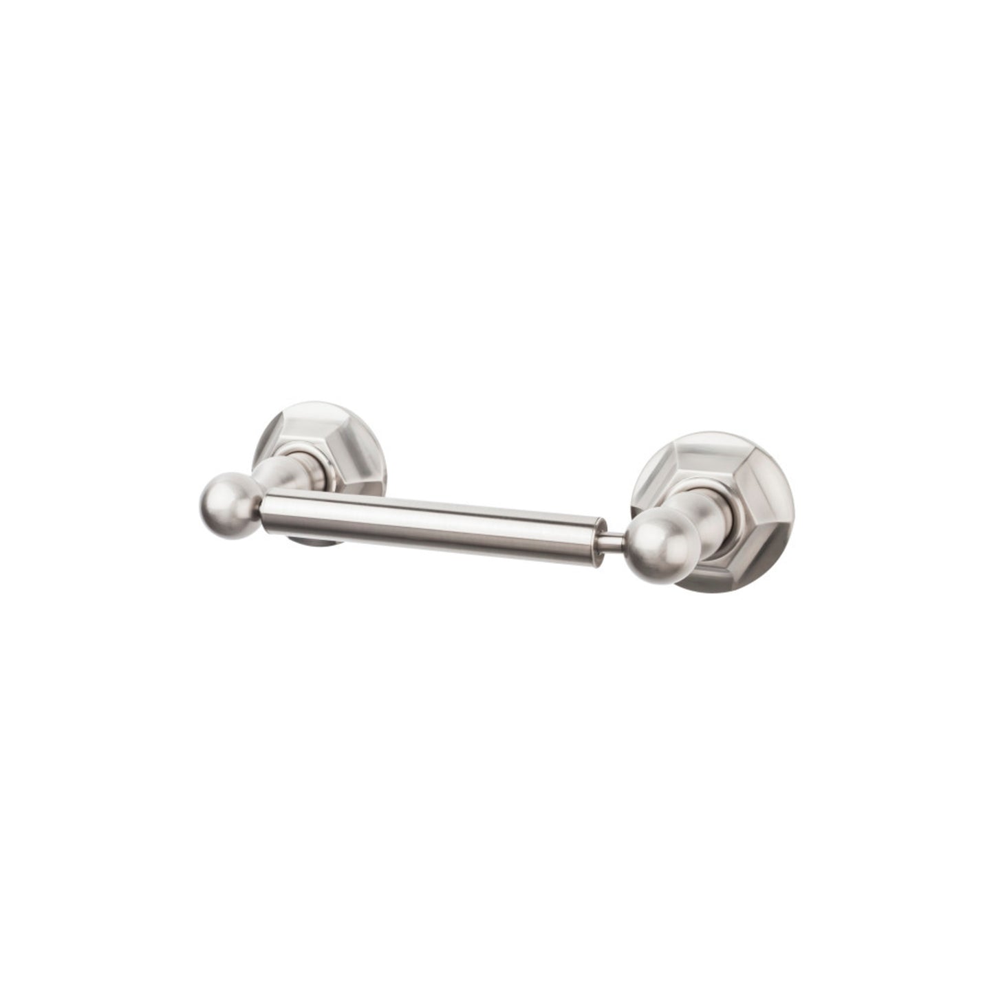 TOP KNOBS ED3BSNB TOP BATH (R) Edwardian Bath Wall Mounted Toilet Paper Holder - Brushed Satin Nickel