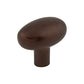 TOP KNOBS M1538 Aspen Small Potato 1 9/16" Length Oval Knob - Mahogany Bronze