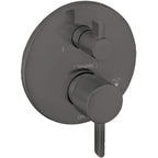 HANSGROHE 04447340 Ecostat Pressure Balance Trim S with Diverter - Brushed Black Chrome