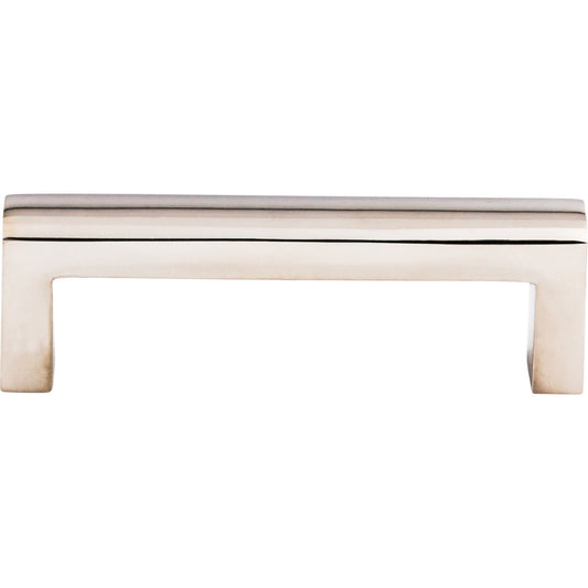 TOP KNOBS SS87 Ashmore 3 3/4" Center to Center Bar Pull - Polished Stainless Steel