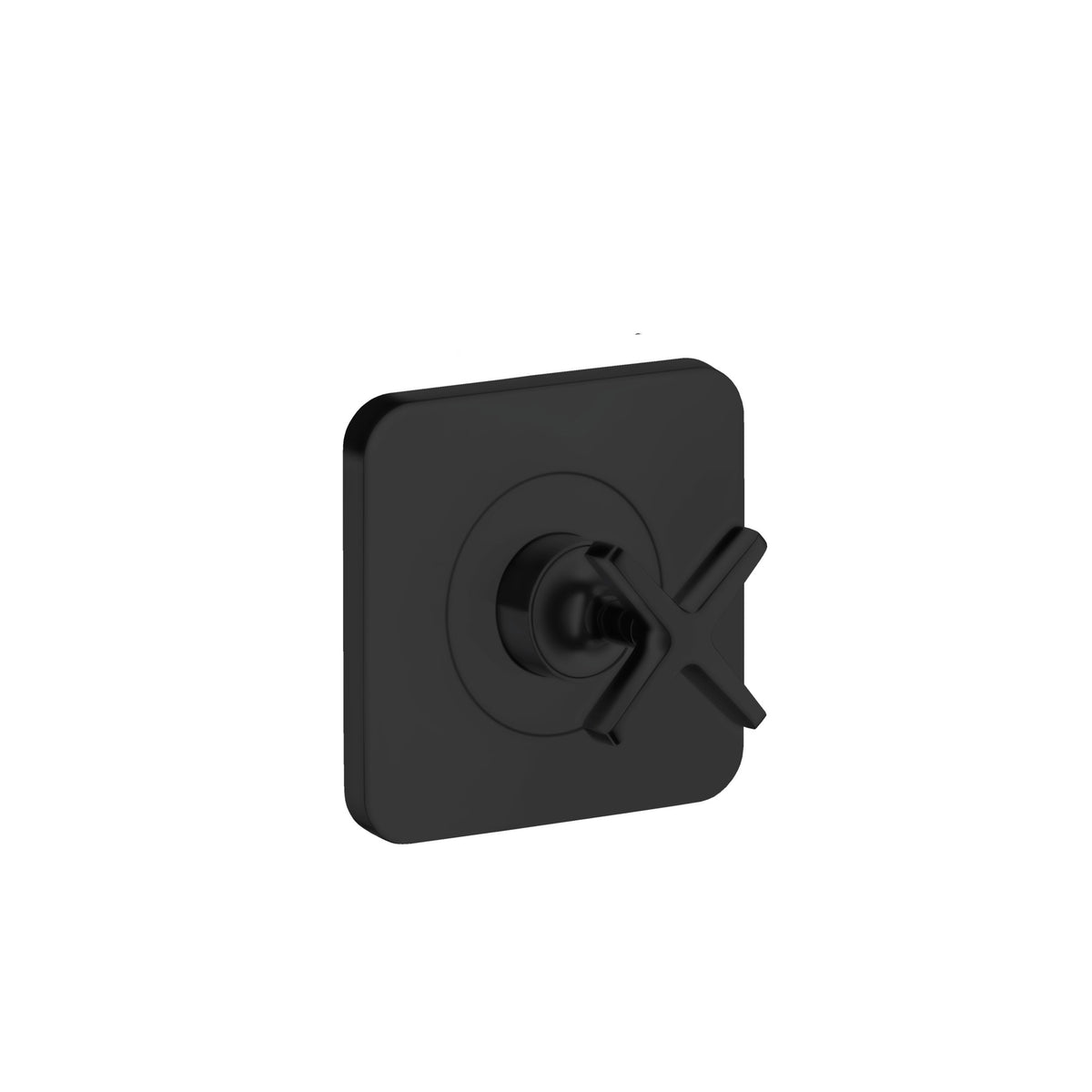 AXOR 36771671 Citterio E Volume Control Trim 5" x 5" - Matte Black
