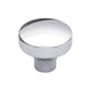 TOP KNOBS TK902PC Kinney 1 1/2" Diameter Round Knob - Polished Chrome