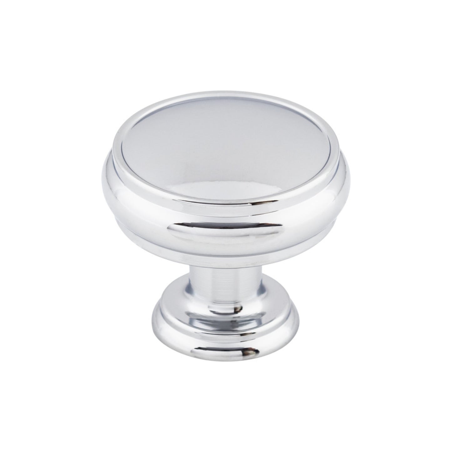 TOP KNOBS TK832PC Eden 1 3/8" Diameter Round Knob - Polished Chrome