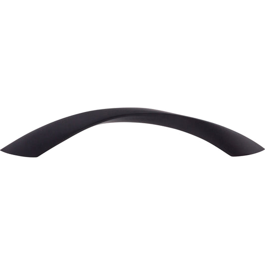 TOP KNOBS M1144 Twist 5 1/16" Center to Center Bar Pull - Flat Black