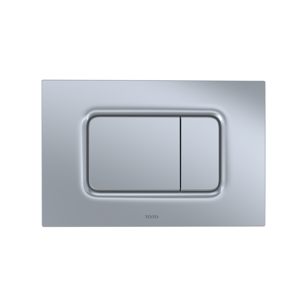 TOTO CWT449249CMFG#MS Sp Wall-Hung Square-Shape Toilet And Duofit In-Wall 1.28 And 0.9 Gpf Dual-Flush Tank System With Copper Supply- Cwt449249Cmfg#Ms - Matte Silver