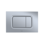 TOTO CWT449249CMFG#MS Sp Wall-Hung Square-Shape Toilet And Duofit In-Wall 1.28 And 0.9 Gpf Dual-Flush Tank System With Copper Supply- Cwt449249Cmfg#Ms - Matte Silver
