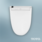 TOTO SW3084#01 WASHLET C5 Electronic Bidet Toilet Seat with PREMIST and EWATER+ Wand Cleaning , Cotton White