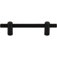 TOP KNOBS TK3252BLK Dempsey 3 3/4" Center to Center Bar Pull - Flat Black