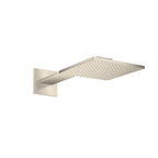 AXOR 35311821 ShowerSolutions Showerhead 250 Square 2- Jet with Showerarm Trim, 1.75 GPM - Brushed Nickel
