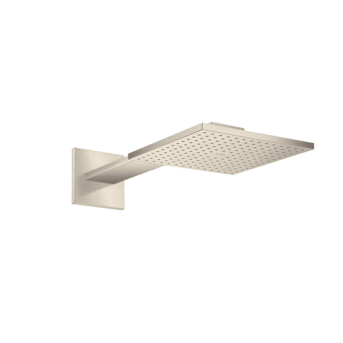 AXOR 35311821 ShowerSolutions Showerhead 250 Square 2- Jet with Showerarm Trim, 1.75 GPM - Brushed Nickel