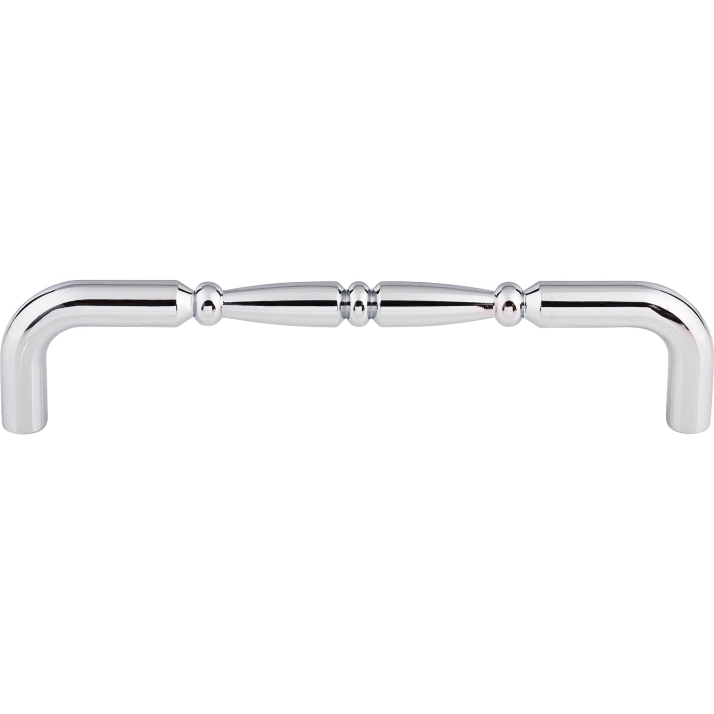 TOP KNOBS M714-7 Nouveau Ring 7" Center to Center Bar Pull , Polished Chrome