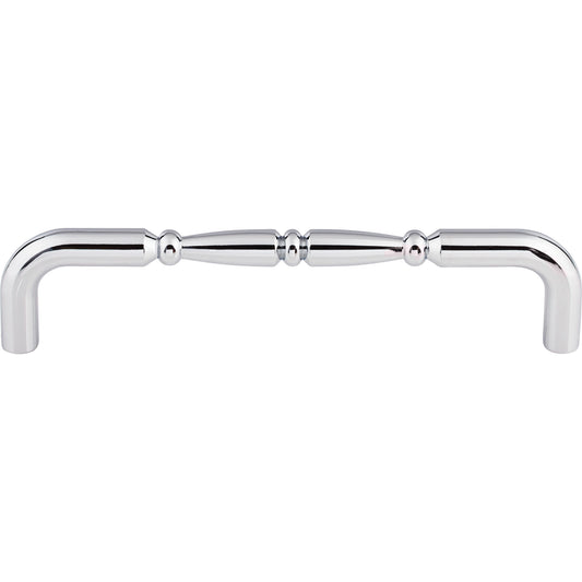 TOP KNOBS M714-7 Nouveau Ring 7" Center to Center Bar Pull , Polished Chrome