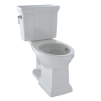 TOTO CST404CEFG#11 Promenade Ii Two-Piece Elongated 1.28 Gpf Universal Height Toilet With Cefiontect - Colonial White