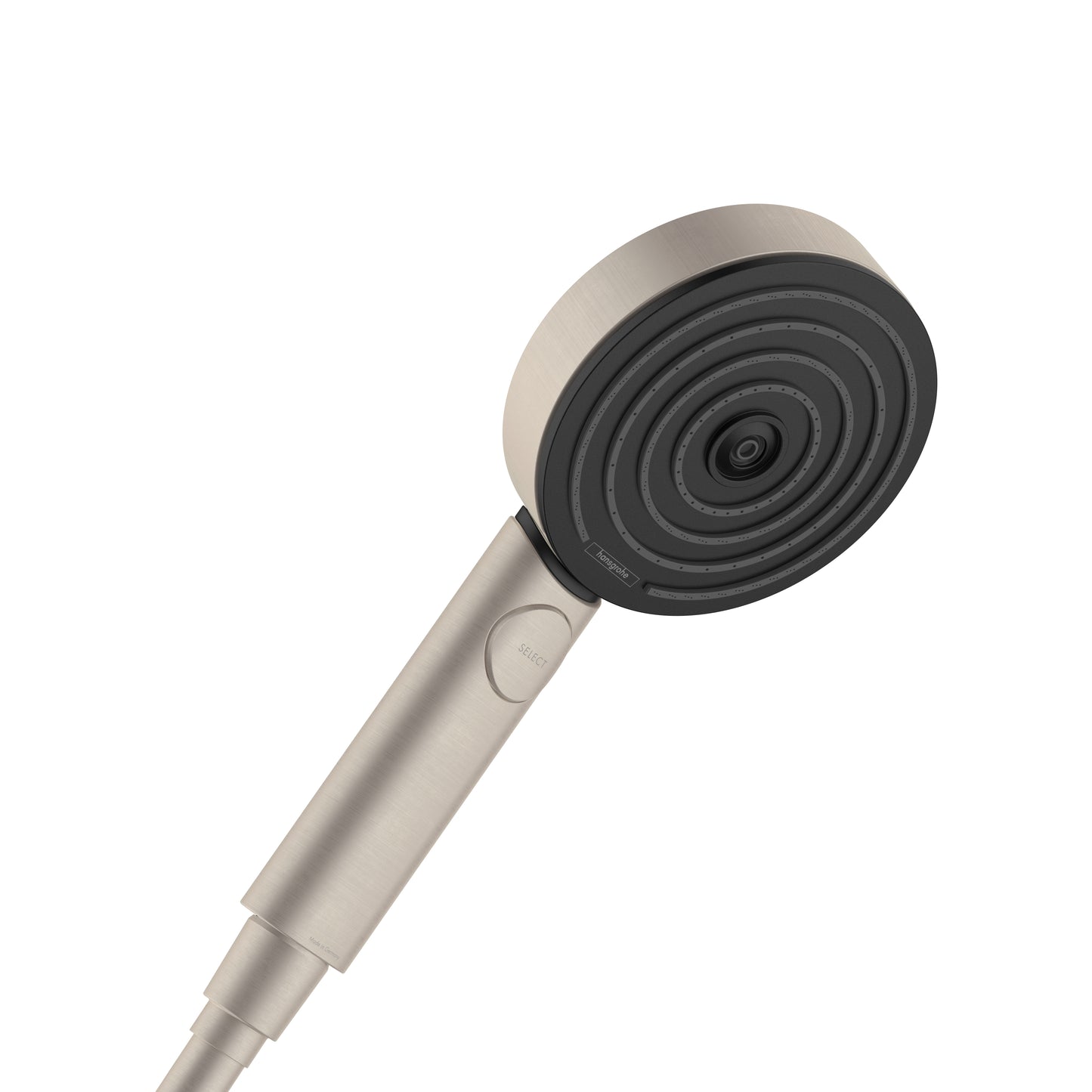 HANSGROHE 24115821 Pulsify S Handshower 105 Select 3-Jet, 1.5 GPM - Brushed Nickel