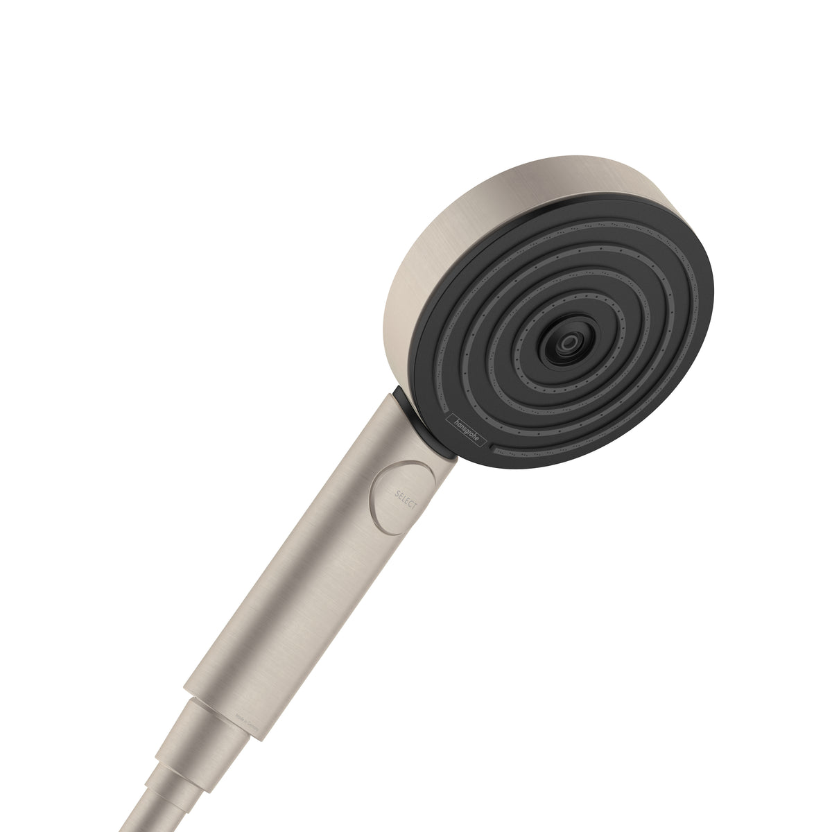 HANSGROHE 24115821 Pulsify S Handshower 105 Select 3-Jet, 1.5 GPM - Brushed Nickel