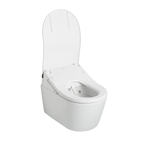 TOTO SW4047AT60#01 Rx Washlet+ Ready Electronic Bidet Toilet Seat With Auto Flush Ready Cotton White - Cotton White