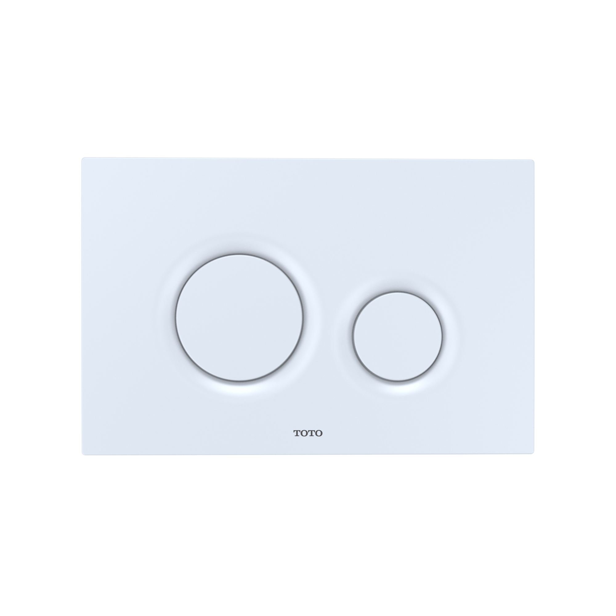 TOTO CWT447247CMFG#WH Rp Wall-Hung D-Shape Toilet And Duofit In-Wall 1.28 And 0.9 Gpf Dual-Flush Tank System With Copper Supply - White Matte