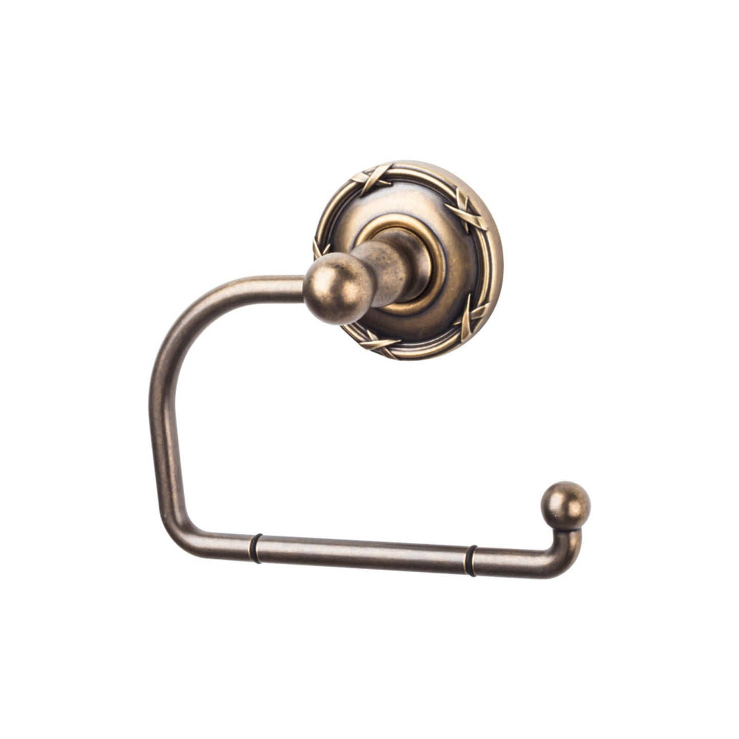 TOP KNOBS ED4GBZE TOP BATH (R) Edwardian Bath Wall Mounted Toilet Paper Holder - German Bronze