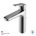TOTO TLG03303U#CP Gs Series 1.2 Gpm Single Handle Bathroom Faucet For Semi-Vessel Sink With Comfort Glide Technology And Drain Assembly - Polished Chrome