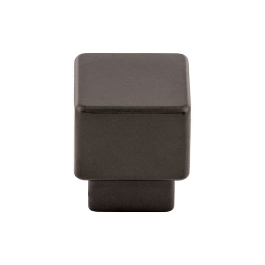 TOP KNOBS TK32AG Tapered 1" Length Square Knob - Ash Gray