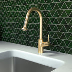 HANSGROHE 04286250 Talis S² Prep Kitchen Faucet, 2-Spray Pull-Down, 1.75 GPM - Brushed Gold Optic