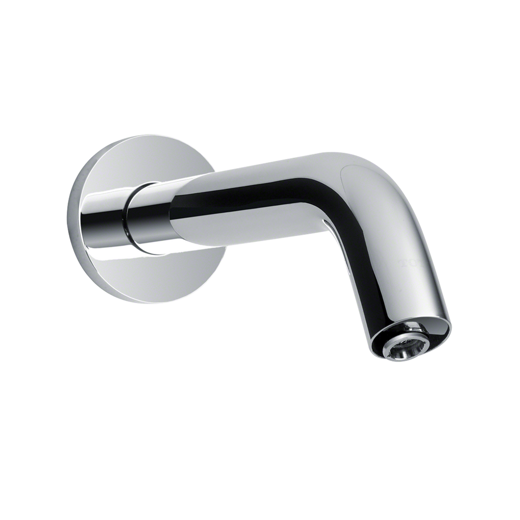 TOTO TEL133-D20E#CP Helix Wall-Mount Ecopower 0.35 Gpm Electronic Touchless Sensor Bathroom Faucet - Polished Chrome