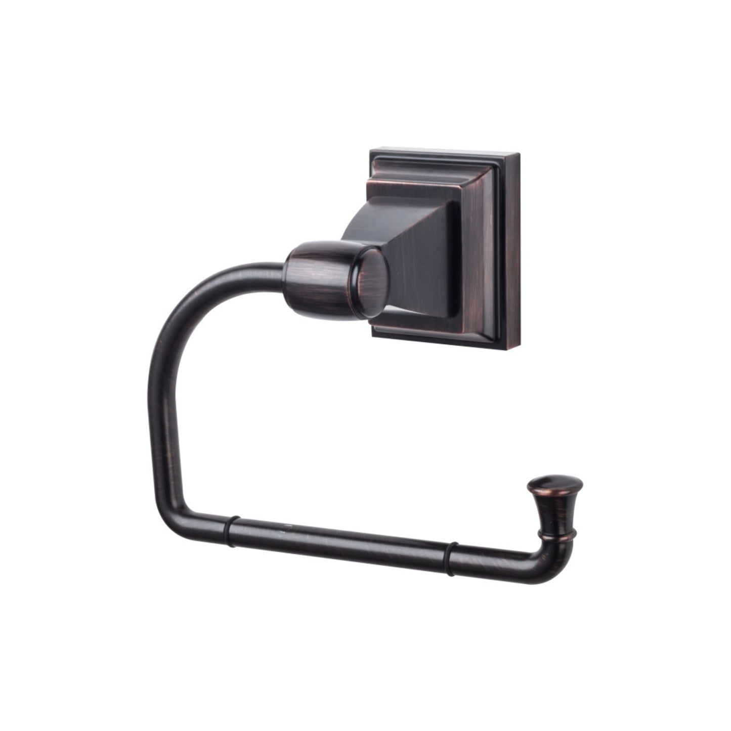 TOP KNOBS STK4TB TOP BATH (R) Stratton Bath  Wall Mounted Toilet Paper Holder , Tuscan Bronze