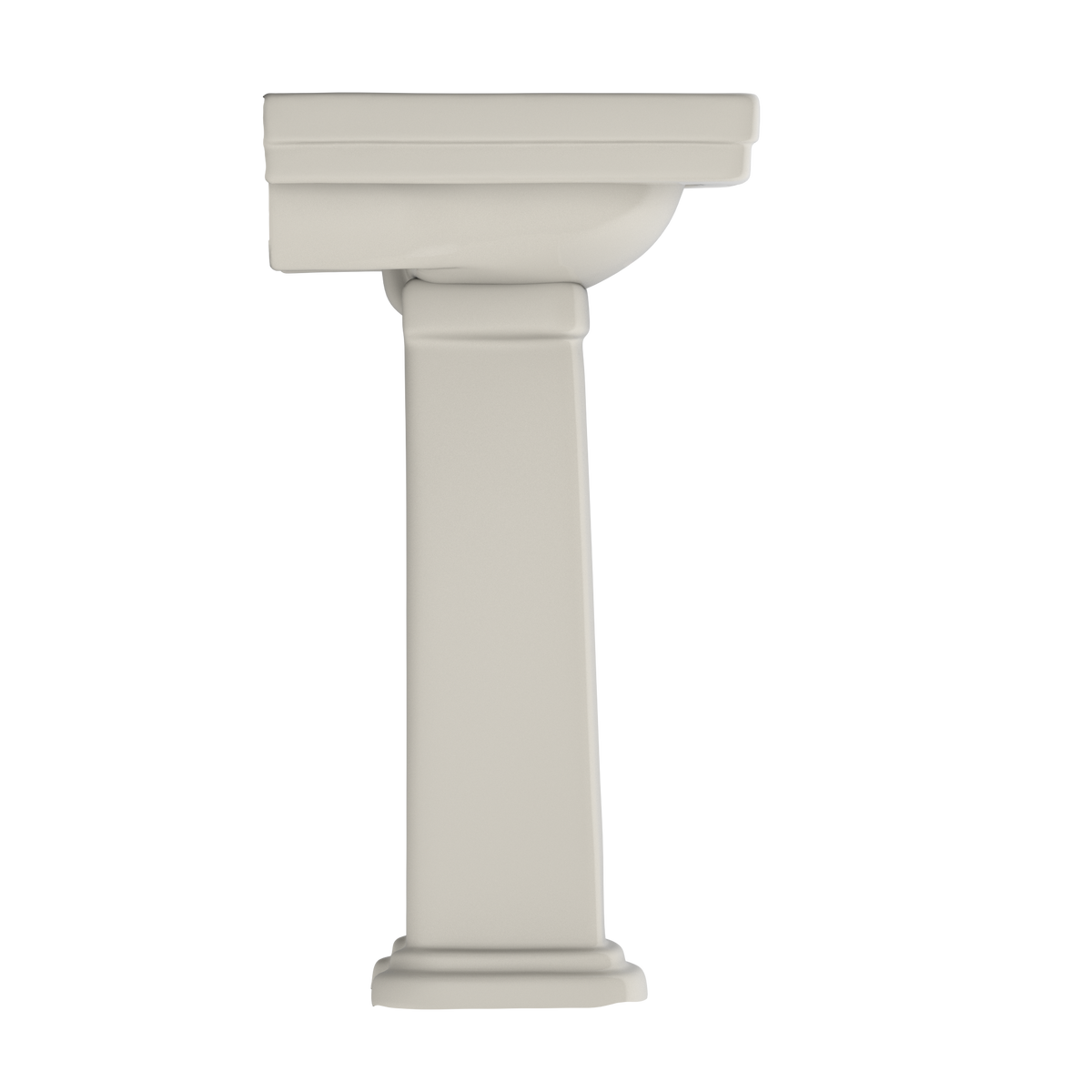 TOTO LPT532.4N#12 Promenade 24" X 19-1/4" Rectangular Pedestal Bathroom Sink For 4 Inch Center Faucets - Sedona Beige