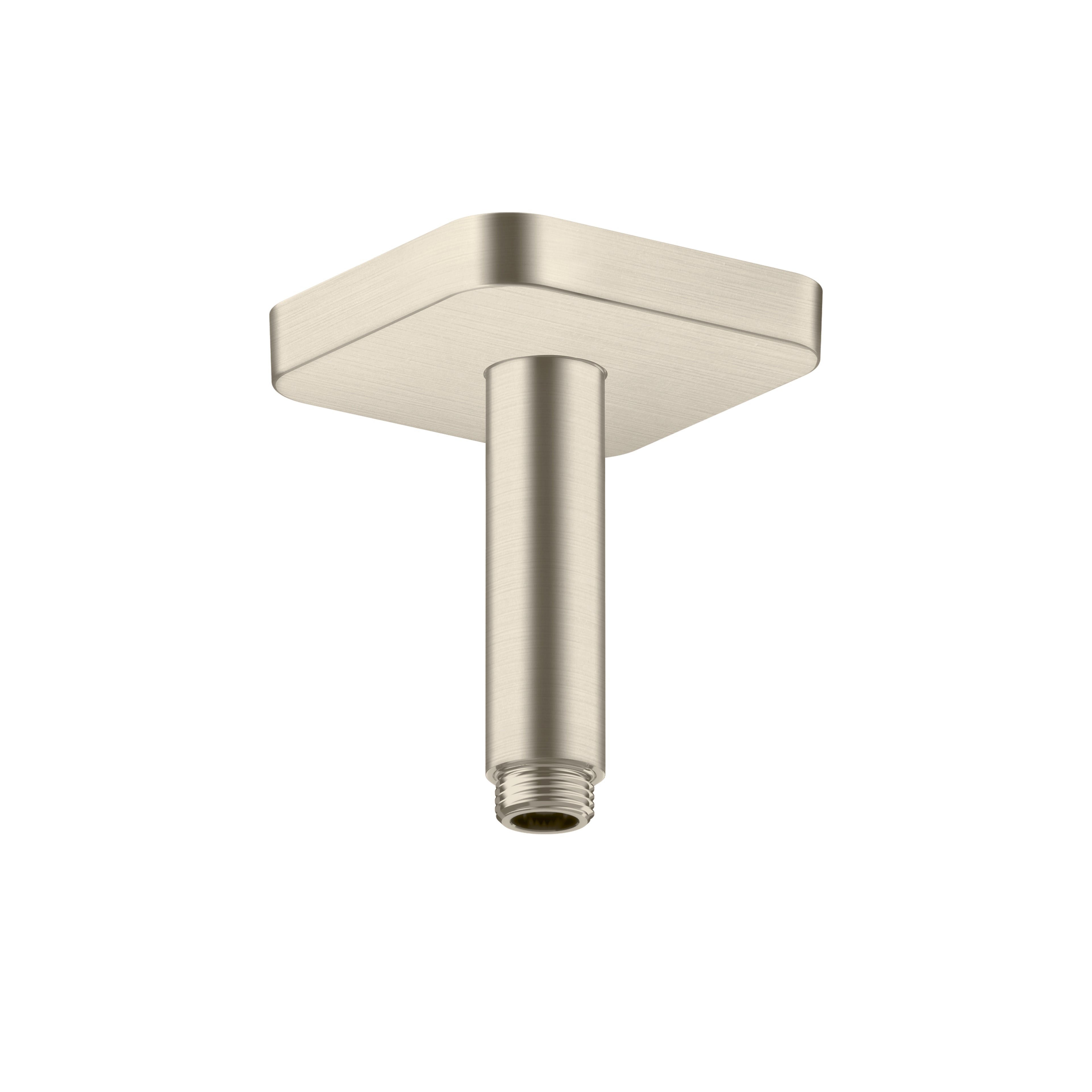AXOR 26965821 ShowerSolutions Extension Pipe for Ceiling Mount SoftCube, 4" - Brushed Nickel