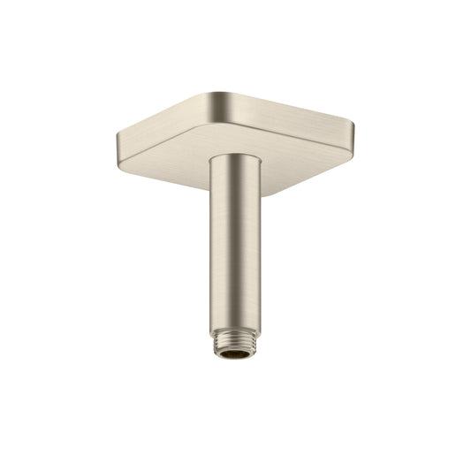 AXOR 26965821 ShowerSolutions Extension Pipe for Ceiling Mount SoftCube, 4" - Brushed Nickel