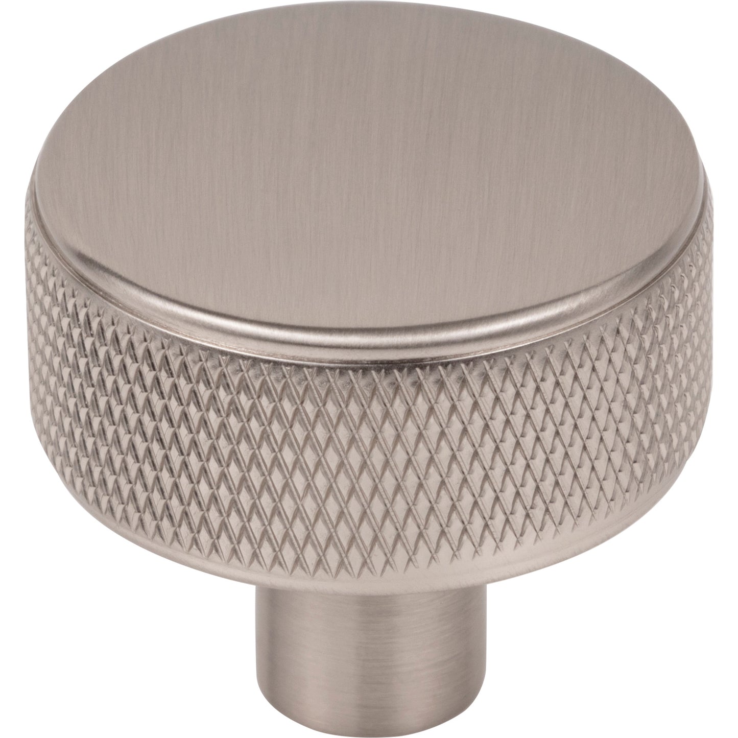 TOP KNOBS TK3230BSN Burnham 1 1/4" Length Round Knob - Brushed Satin Nickel