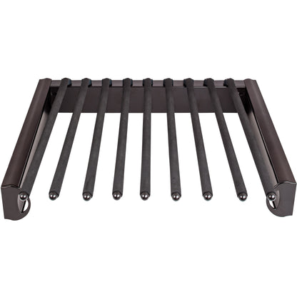 HARDWARE RESOURCES PPR-1814-ORB Dark Bronze 18" Wide Pant Rack - Dark Bronze