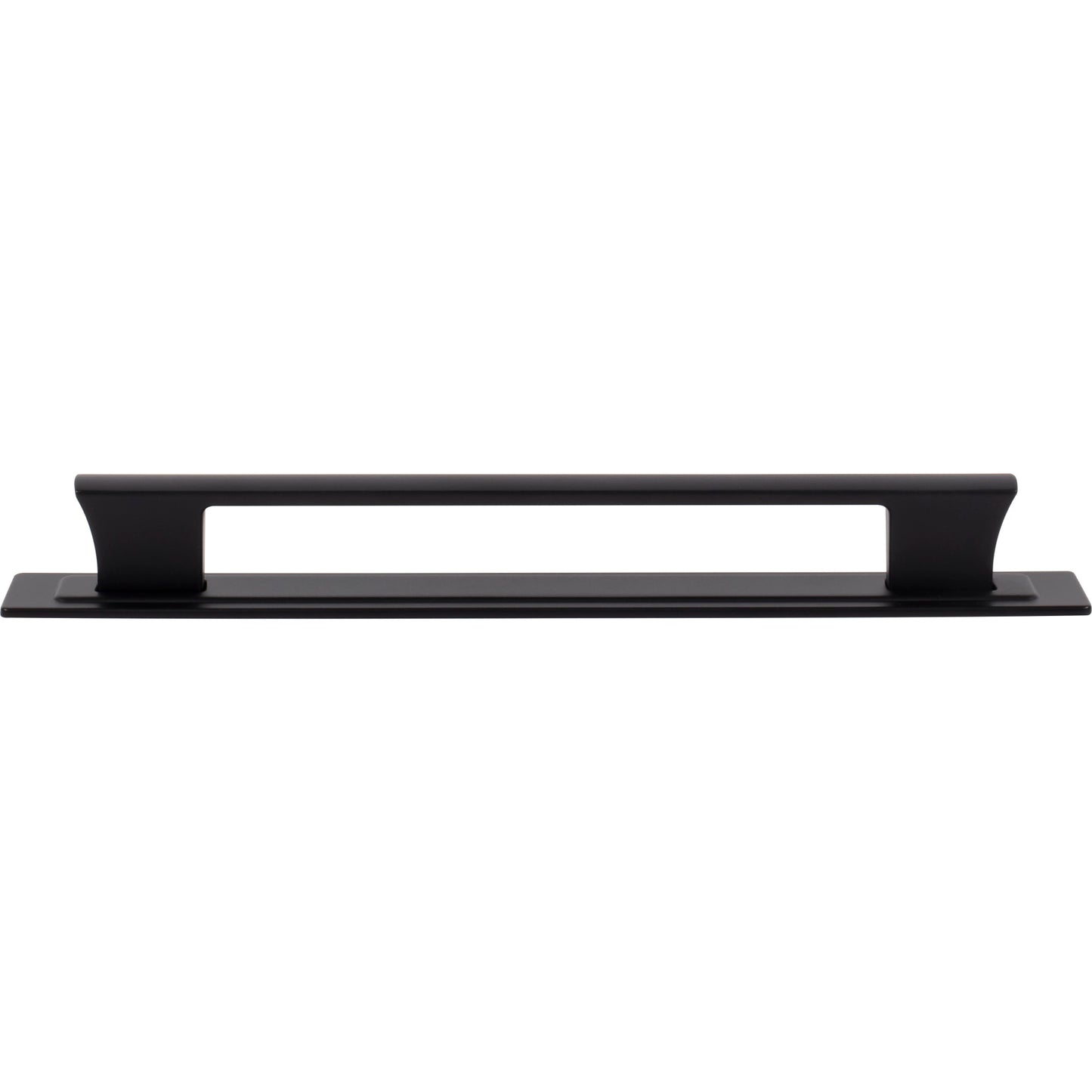 ATLAS A6005-BL Zander 7 9/16" Center to Center Bar Pull - Matte Black