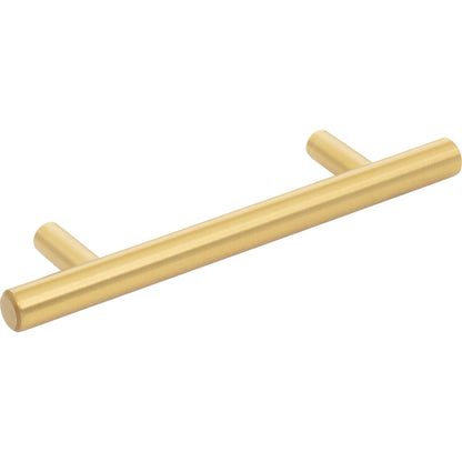 ELEMENTS 156BG Naples 96 mm Center-to-Center Bar Pull - Brushed Gold
