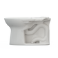 TOTO C776CEFG#11 Drake Elongated Universal Height TORNADO FLUSH Toilet Bowl with CEFIONTECT , Colonial White