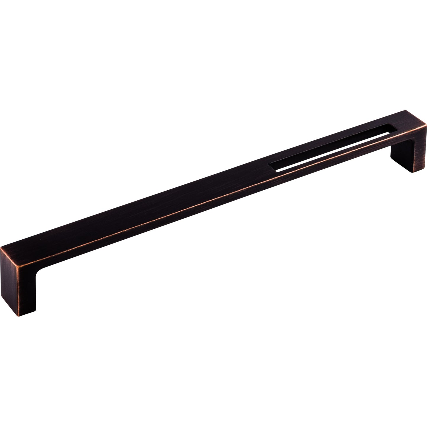 TOP KNOBS TK268TB Modern Metro Slot 9" Center to Center Bar Pull - Tuscan Bronze