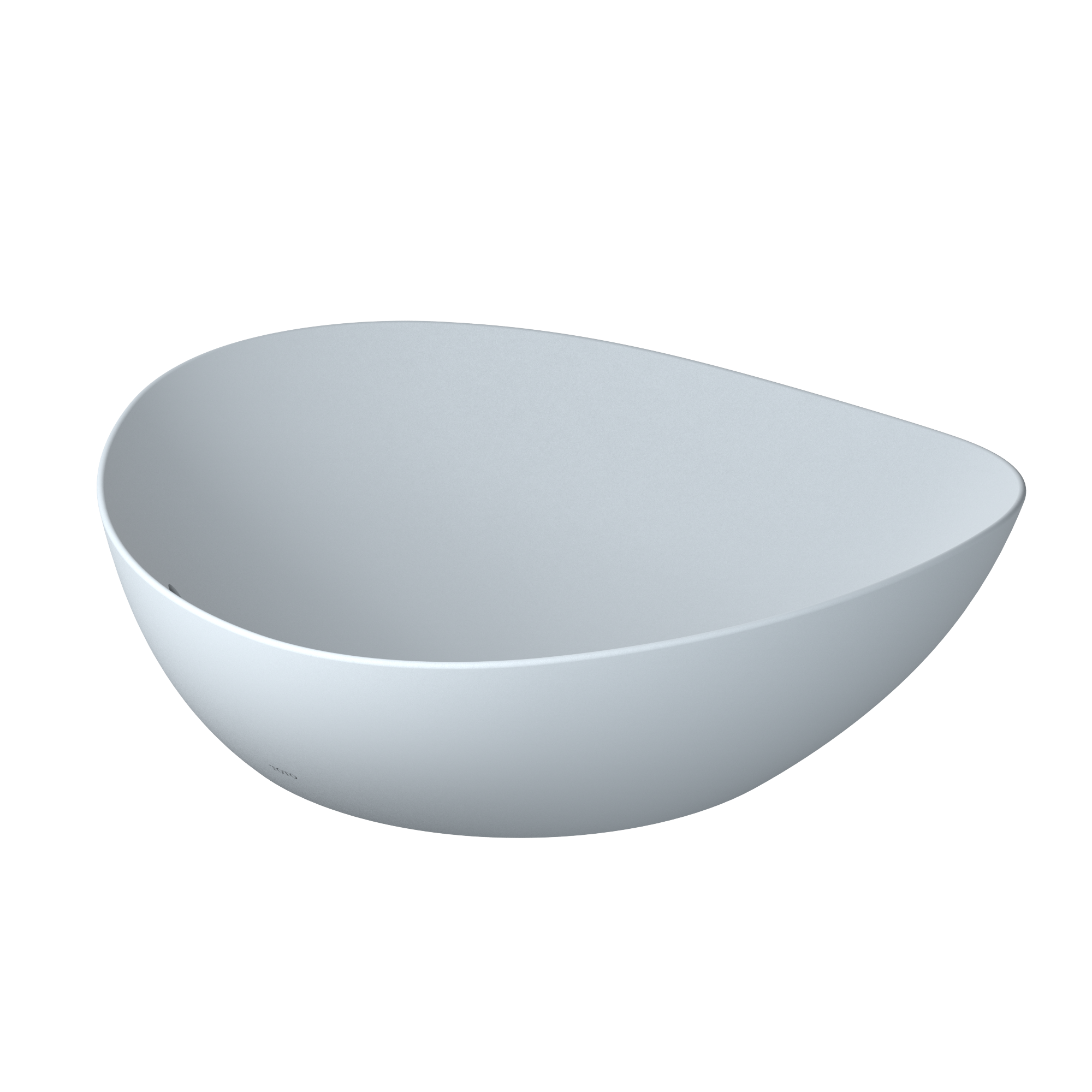 TOTO LT477MT#CMW Kiwami Asymmetrical Vessel Bathroom Sink With Cefitontect - Clean Matte