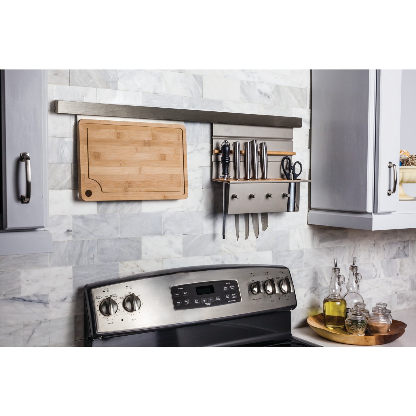 HARDWARE RESOURCES SRSS960-BAM Hanging Cutting Board for SMART RAIL® Storage Solution , Aluminum