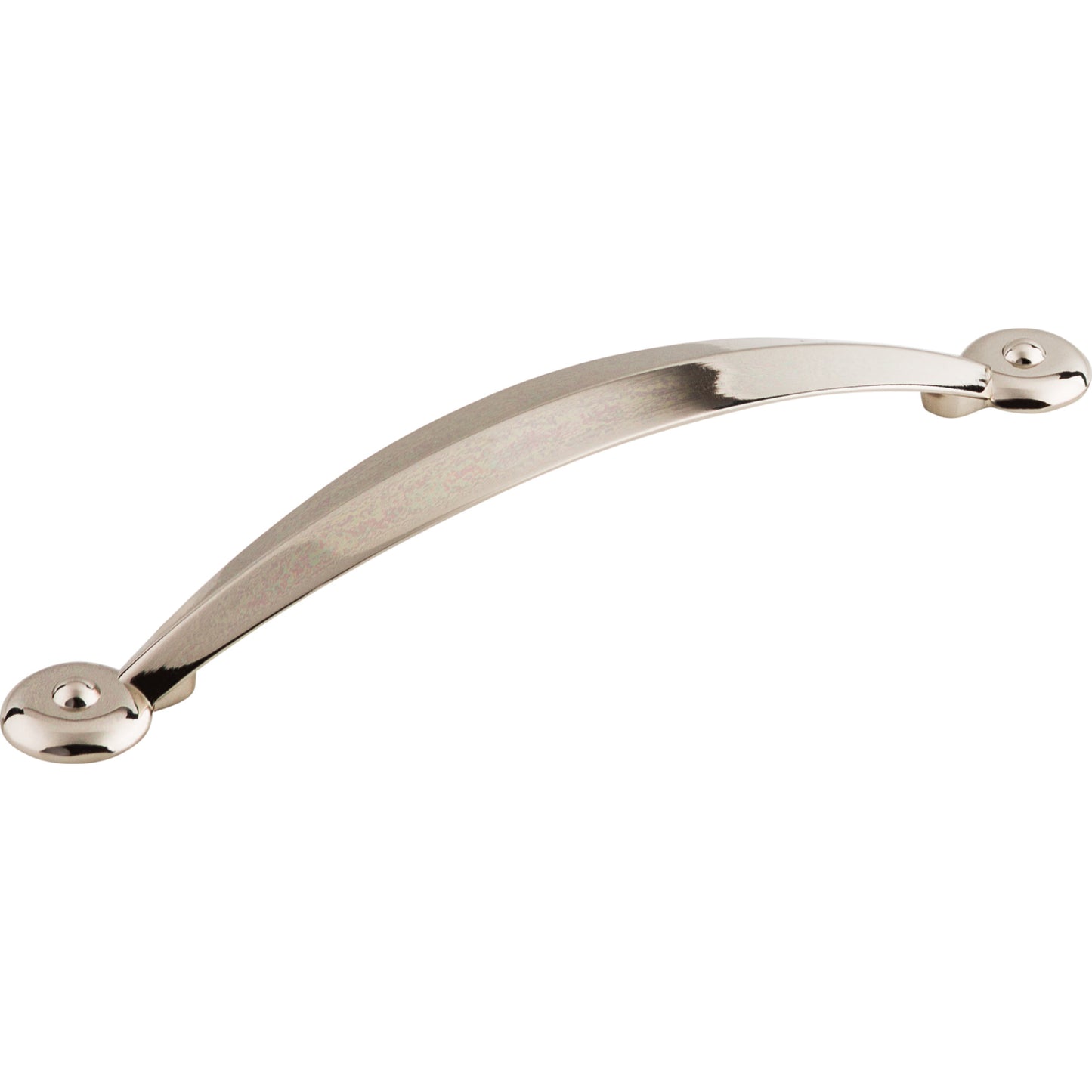 TOP KNOBS M1908 Angle 5 1/16" Center to Center Bar Pull - Polished Nickel