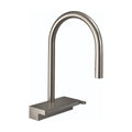 HANSGROHE 73837801 Aquno Select HighArc Kitchen Faucet, 3-Spray Pull-Down, 1.75 GPM - Stainless Steel Optic