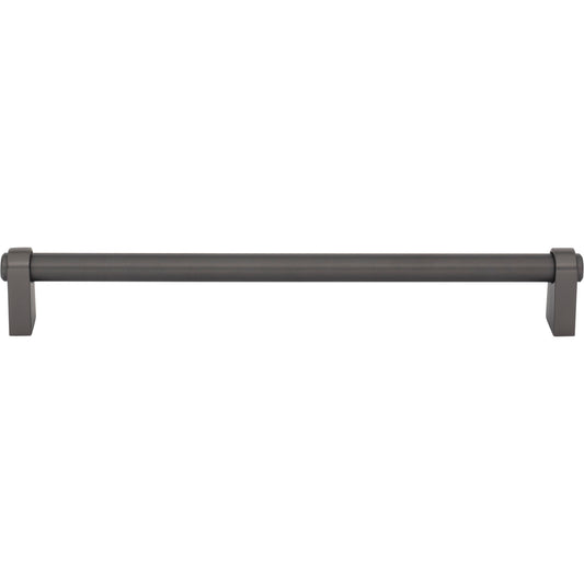 TOP KNOBS TK3214AG Lawrence 8 13/16" Center to Center Bar Pull - Ash Gray